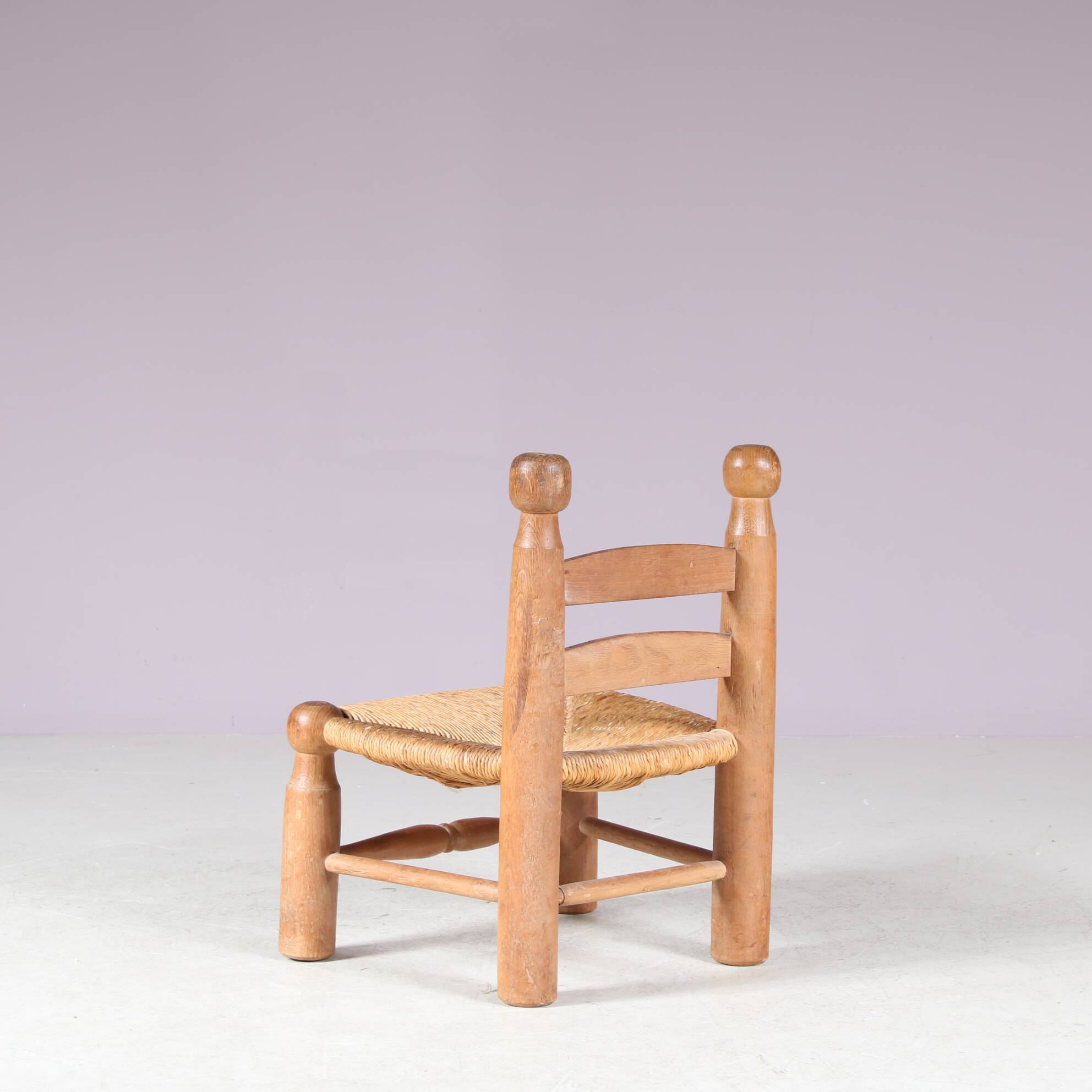 1950s French fire side chair