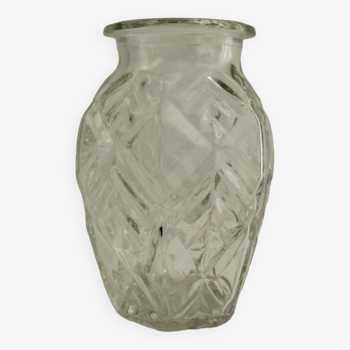 Petit vase art déco verre