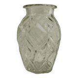 Small art deco glass vase