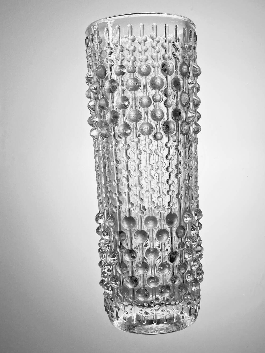 Vase en verre candle wax