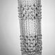 Vase en verre candle wax