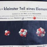 School poster Atome 1960