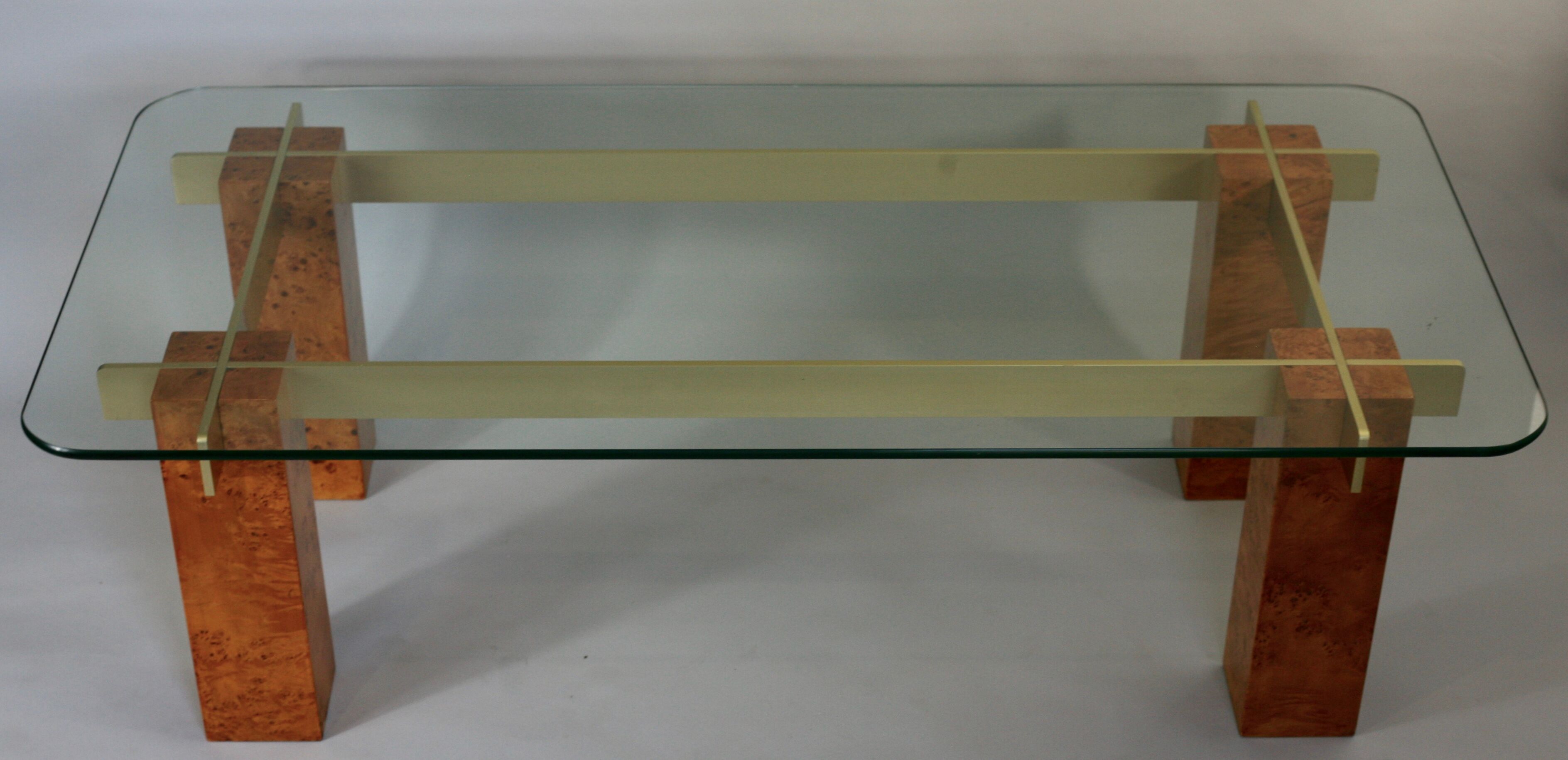 Coffee table, model "last century", Italy circa 1970