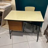 Formica desk and chair year 60