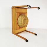 Szafka-stolik mobilny Mid Century, Dania, lata 60.