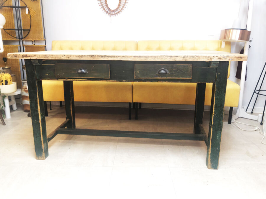 Old raw farm table, 1950