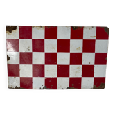 Old enamelled plated SNCF