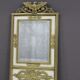 Miroir Empire en bronze et marbre début XIX