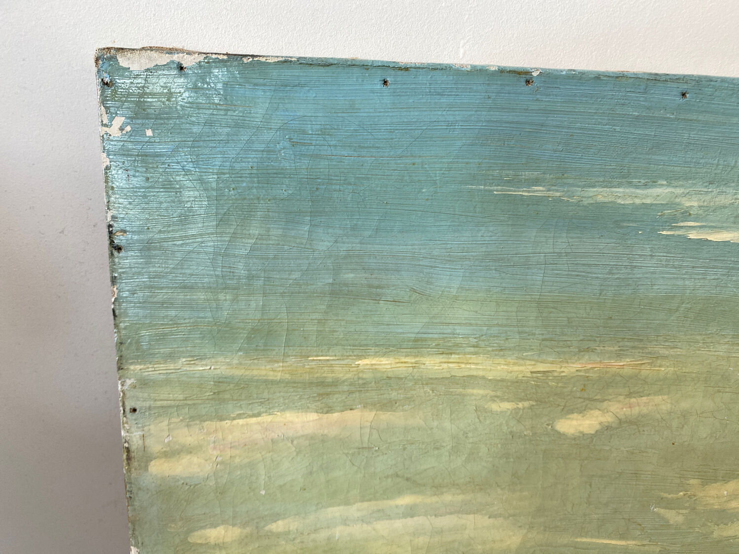 Ancient landscape of Brittany signed