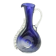 Mid-century modern jug, cobalt double-layered glass, designed by K. Gorski, Poland, 1970s