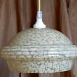 Clichy Glass Art-Deco Suspension