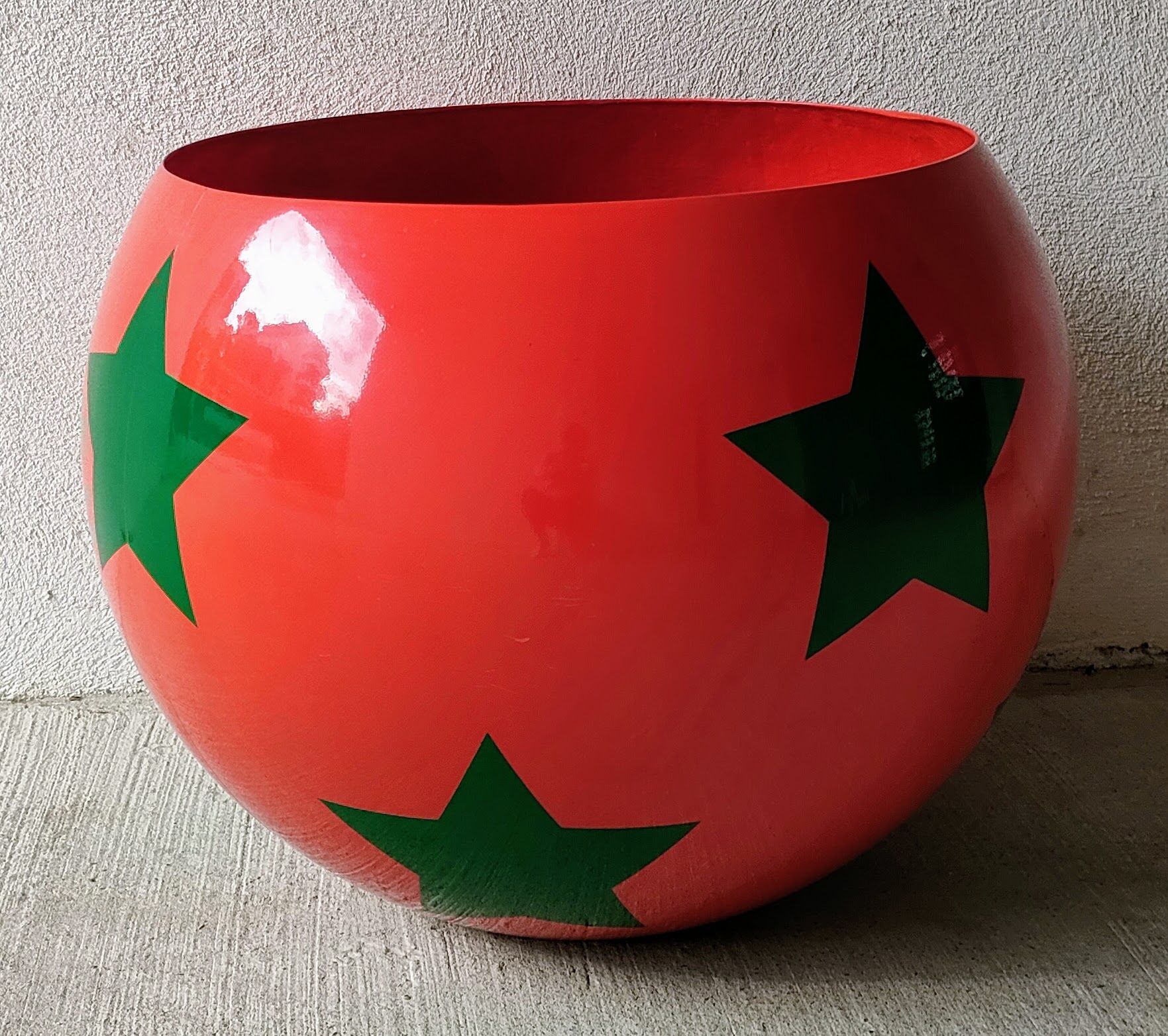 Coffre boule de rangement jouets style vintage