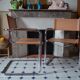 Duo of tubular chairs