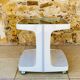 Table d'appoint Vintage sur roulettes avec rangement, édition Flair 1970s