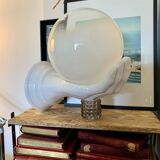 Vintage Design Ceramic Hand and Globe Wall Lamp