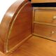 Wooden curtain secretary