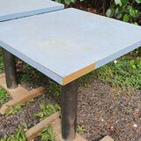 Pair of bistro tables