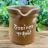 Old stoneware pitcher Troinex 1st August rustic vintage decor