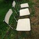 Lot de chaises en  formica