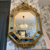 Mirror with parecloses nineteenth century
