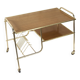 Vintage vinyl holder trolley