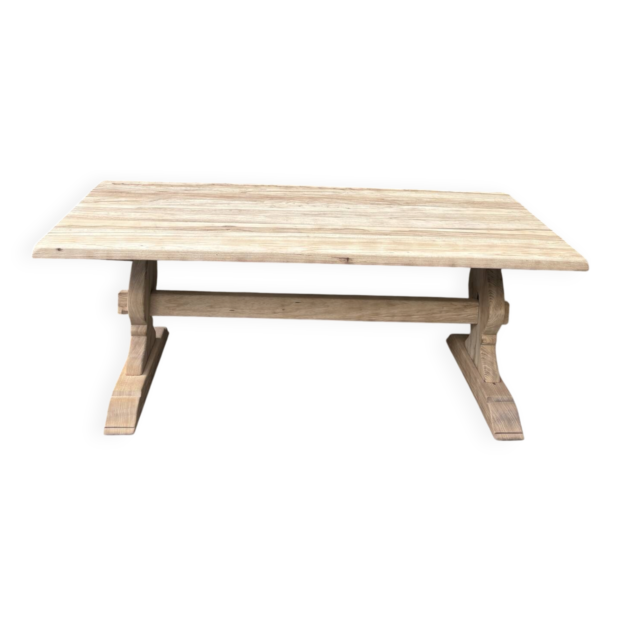Large old monastery table - sandblasted