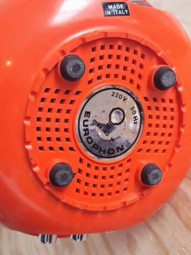 Europhon radio lamp – Adriano Rampoldi - 70s design