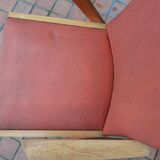 2 mismatched bridge chairs