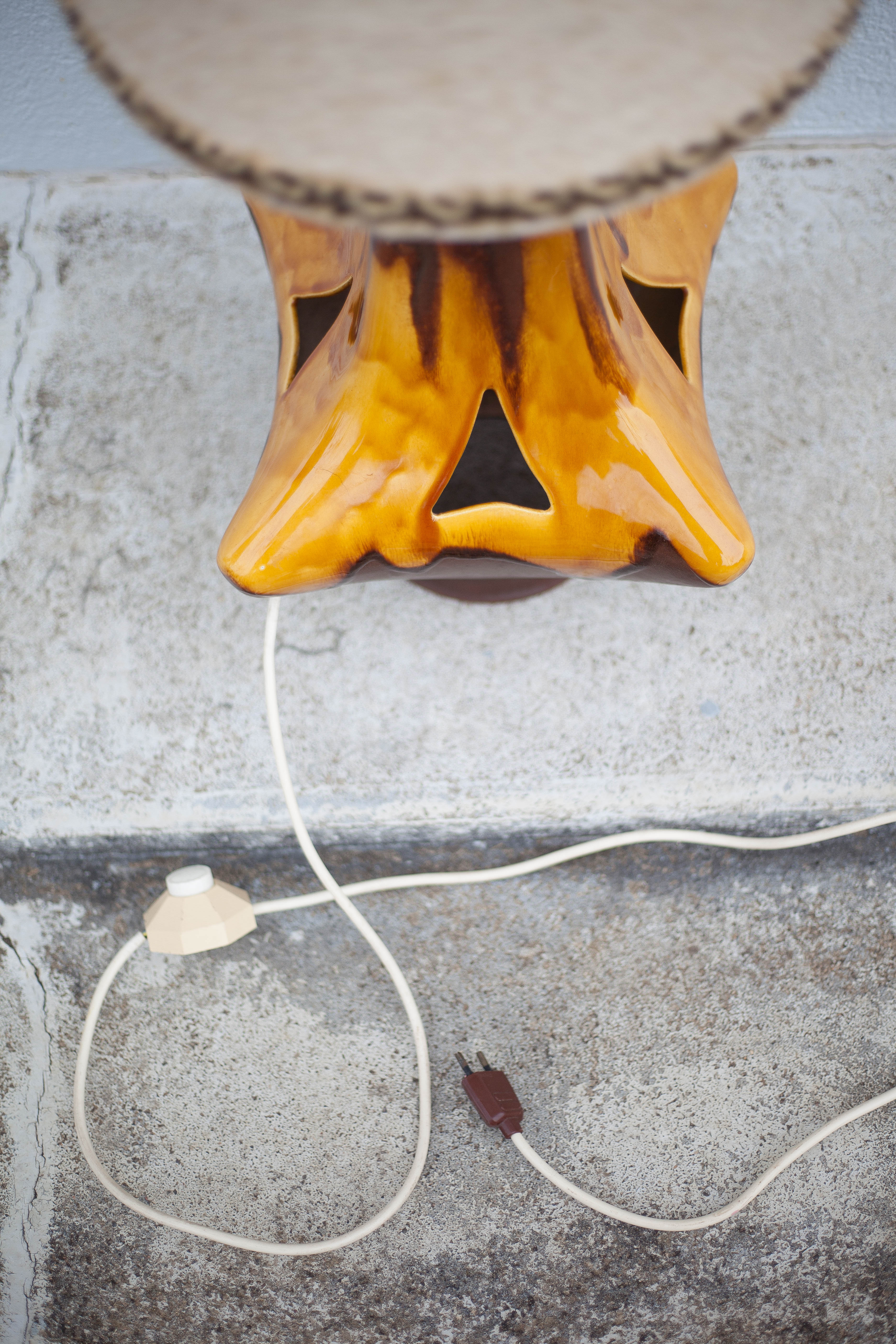 Vintage ceramic lamp