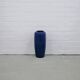 Vintage large blue floor vase west germany