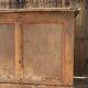 Patinated raw wood countertop