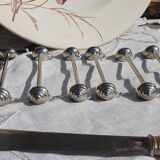 expensive silver metal snail door