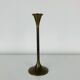 Scandinavian brass candle holder, 1960s