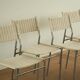 Ensemble de quatre chaises de salle à manger par Martin Visser pour 't Spectrum