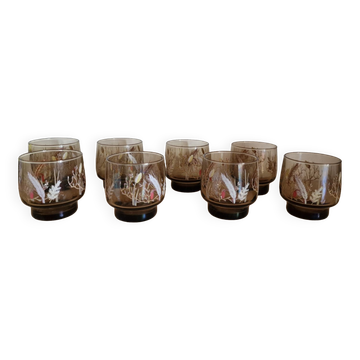 8 Tivoli Smoked Glasses