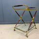 Vintage Italian serving trolley by Cesare Lacca, 1950s