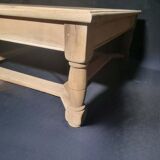 Coffee table in solid cherry wood