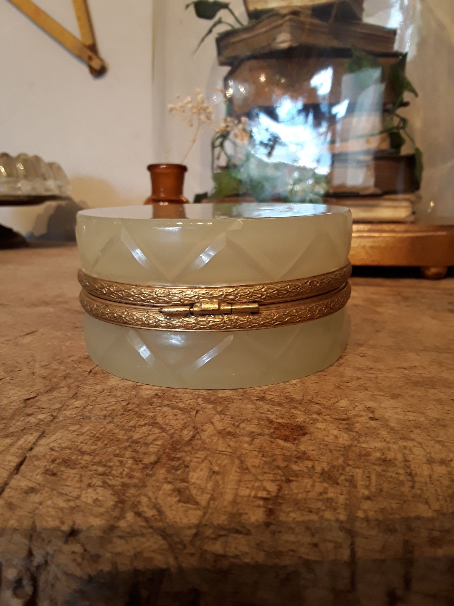 Boîte opaline Murano