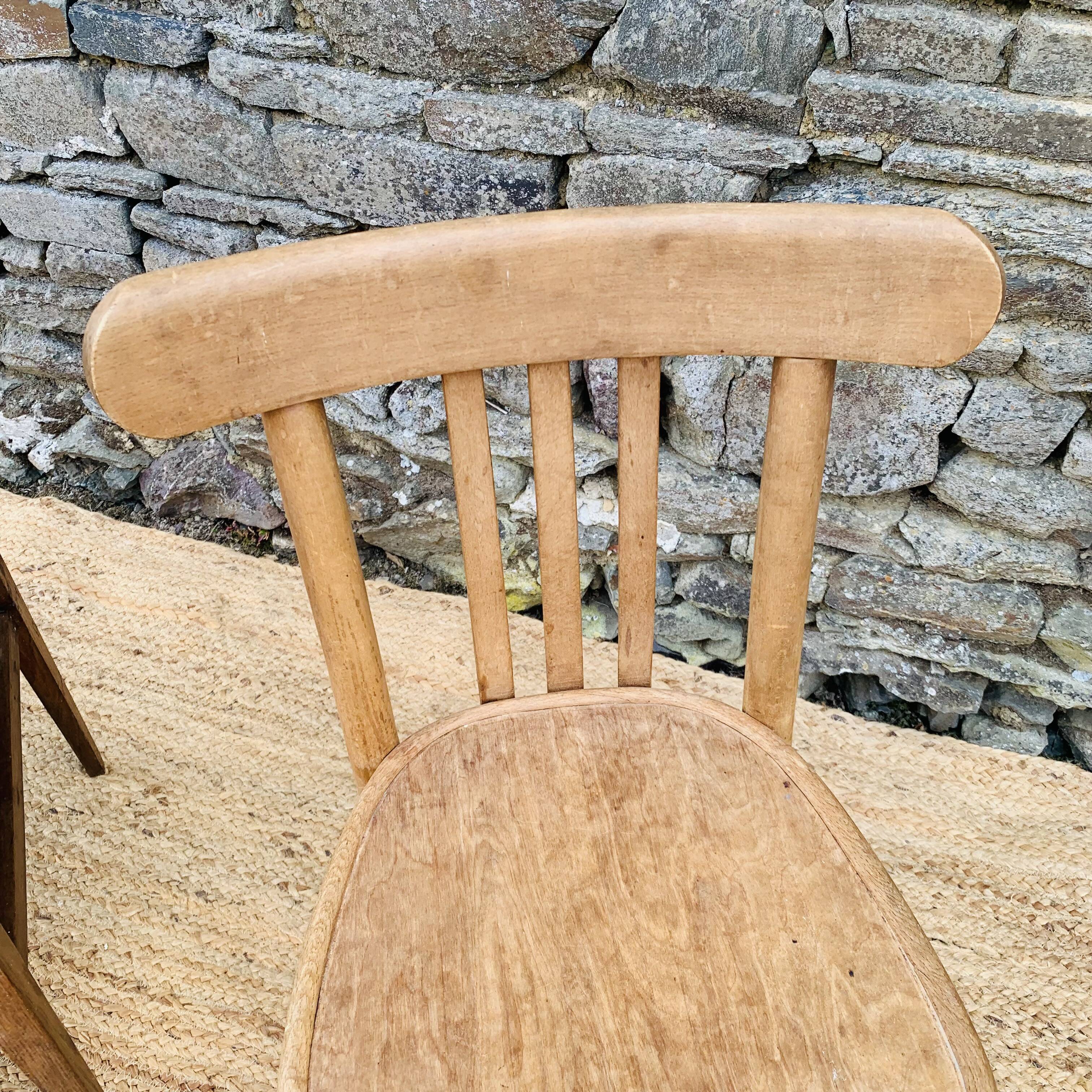 Mismatched pair of chairs