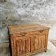 Old cabinet, workbench, kitchen island counter on casters