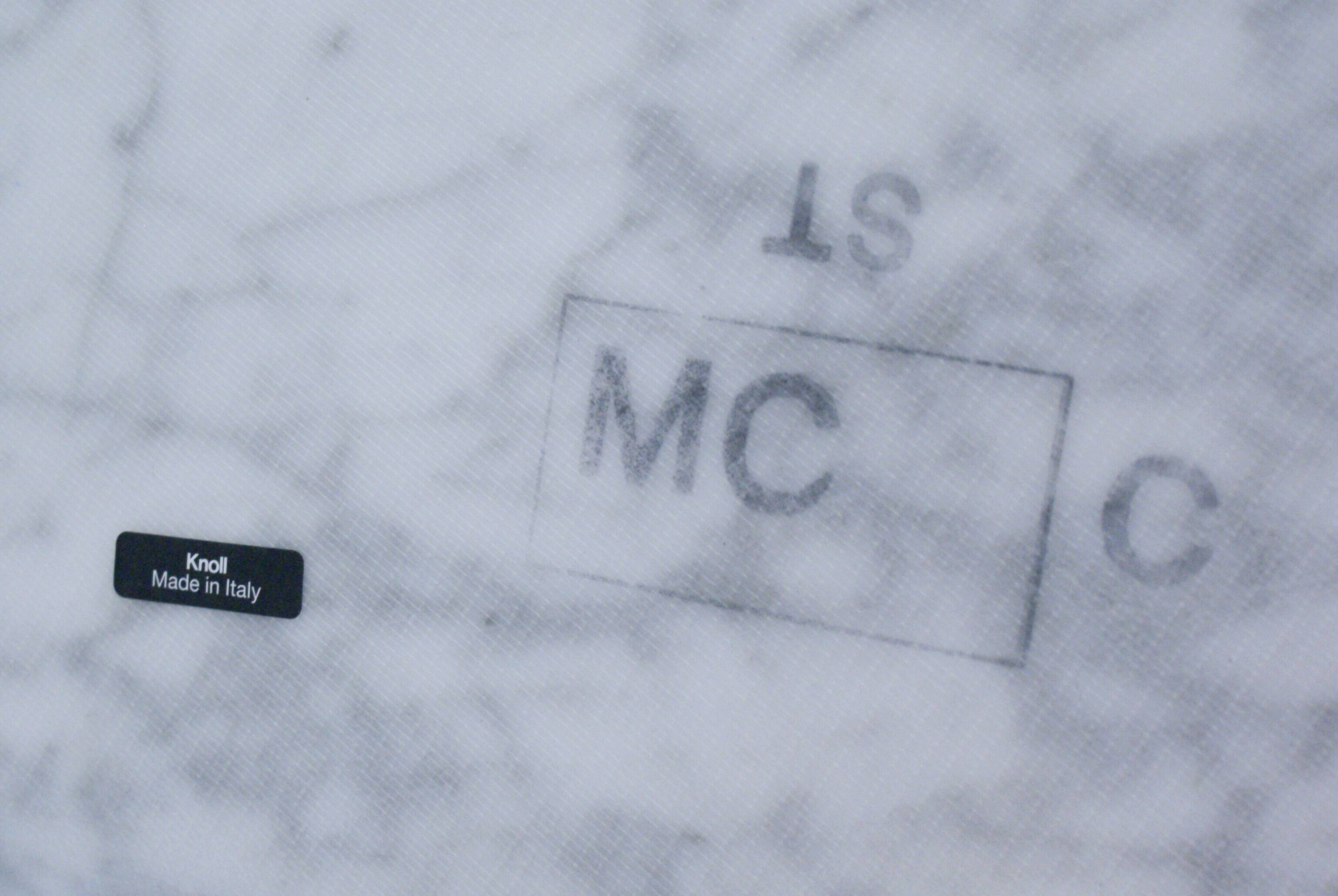 Large Oval Tulip Marble Dining Table by Eero Saarinen for Knoll