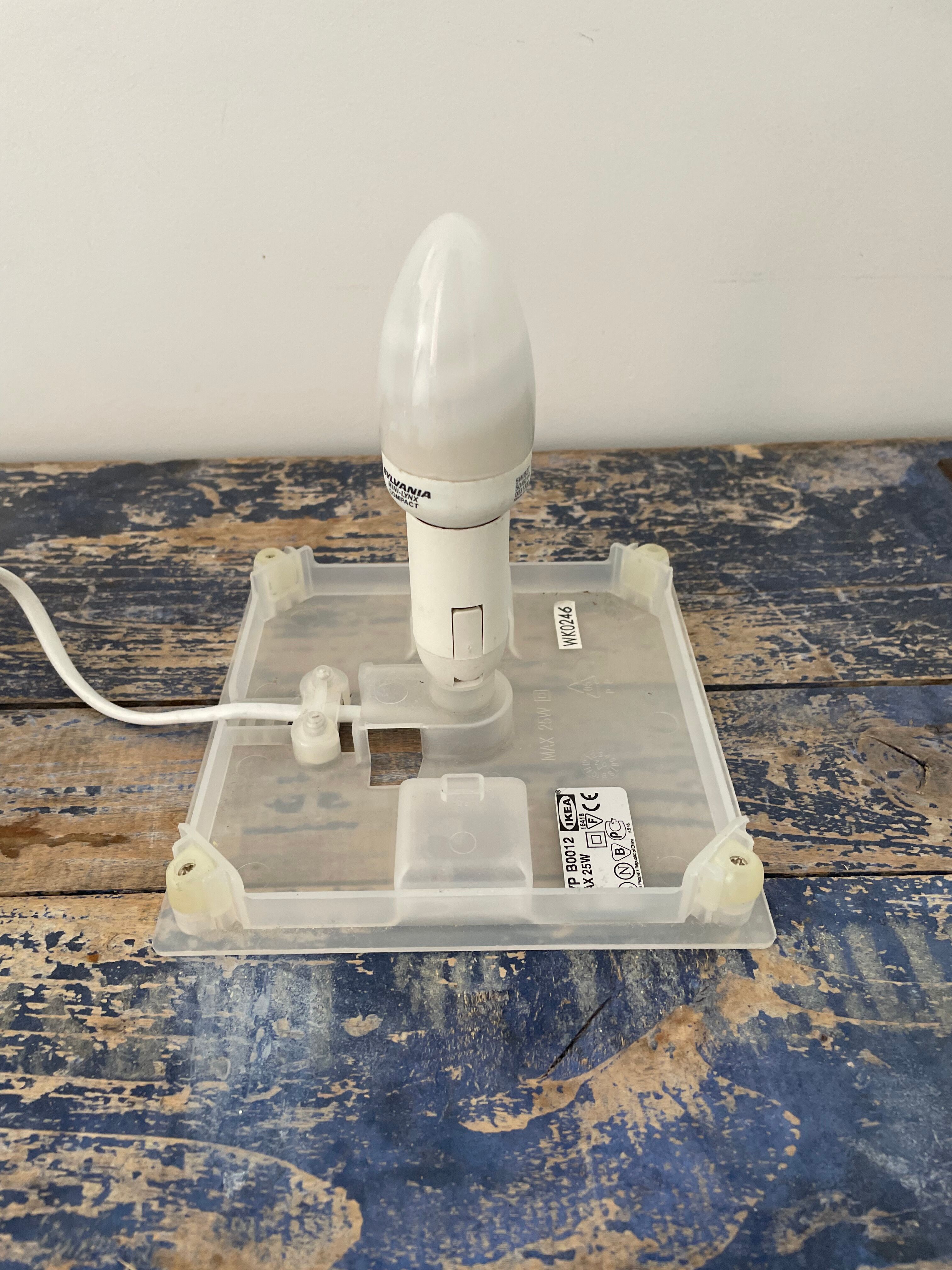 Vintage IKEA ice lamp