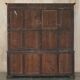 Victorian library mahogany frame embossed leather