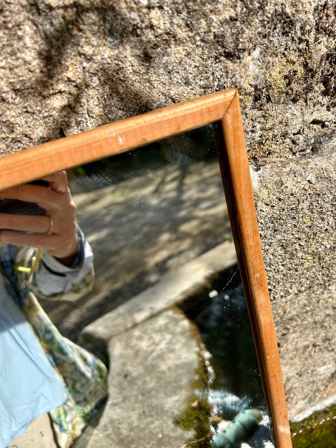 Miroir en bois vintage 80/90’s