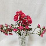 Diamond tip glass vase