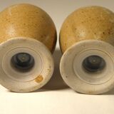 Stoneware condiment set