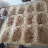 Big goat hair rug 215x235cm
