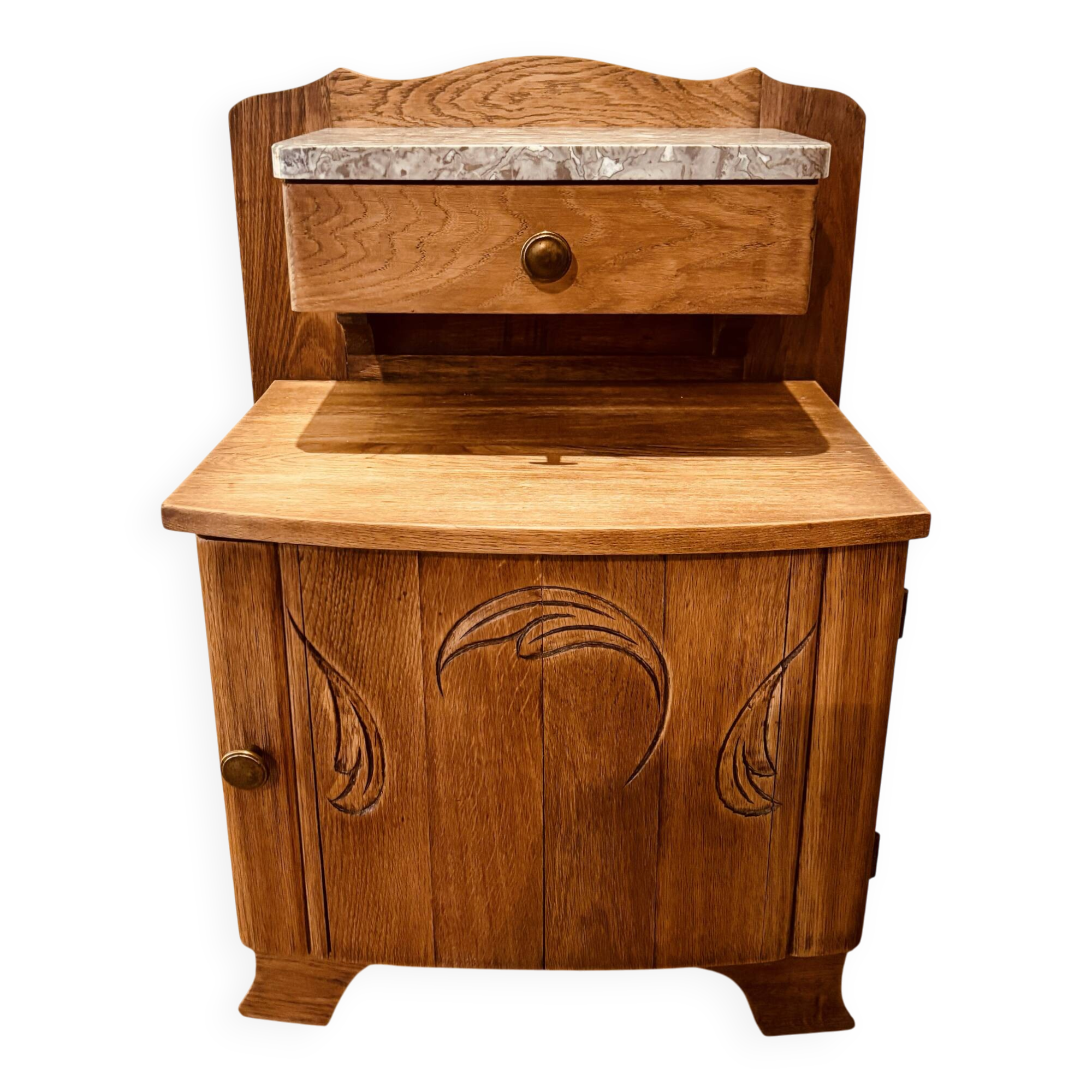 Antique Art Deco bedside table