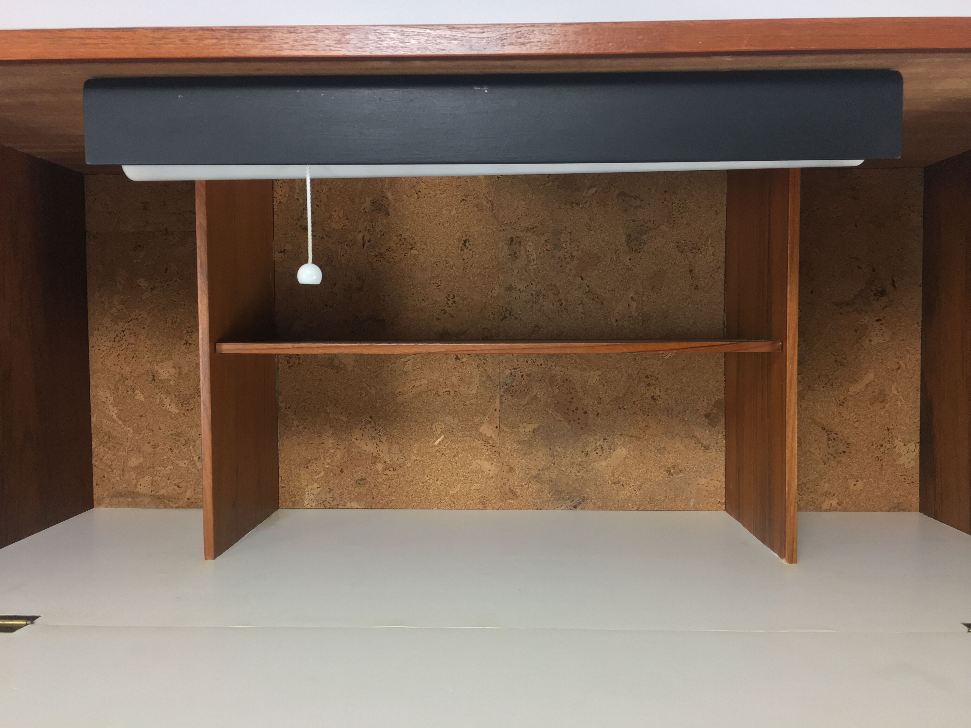 Secrétaire scandinave MDK teck