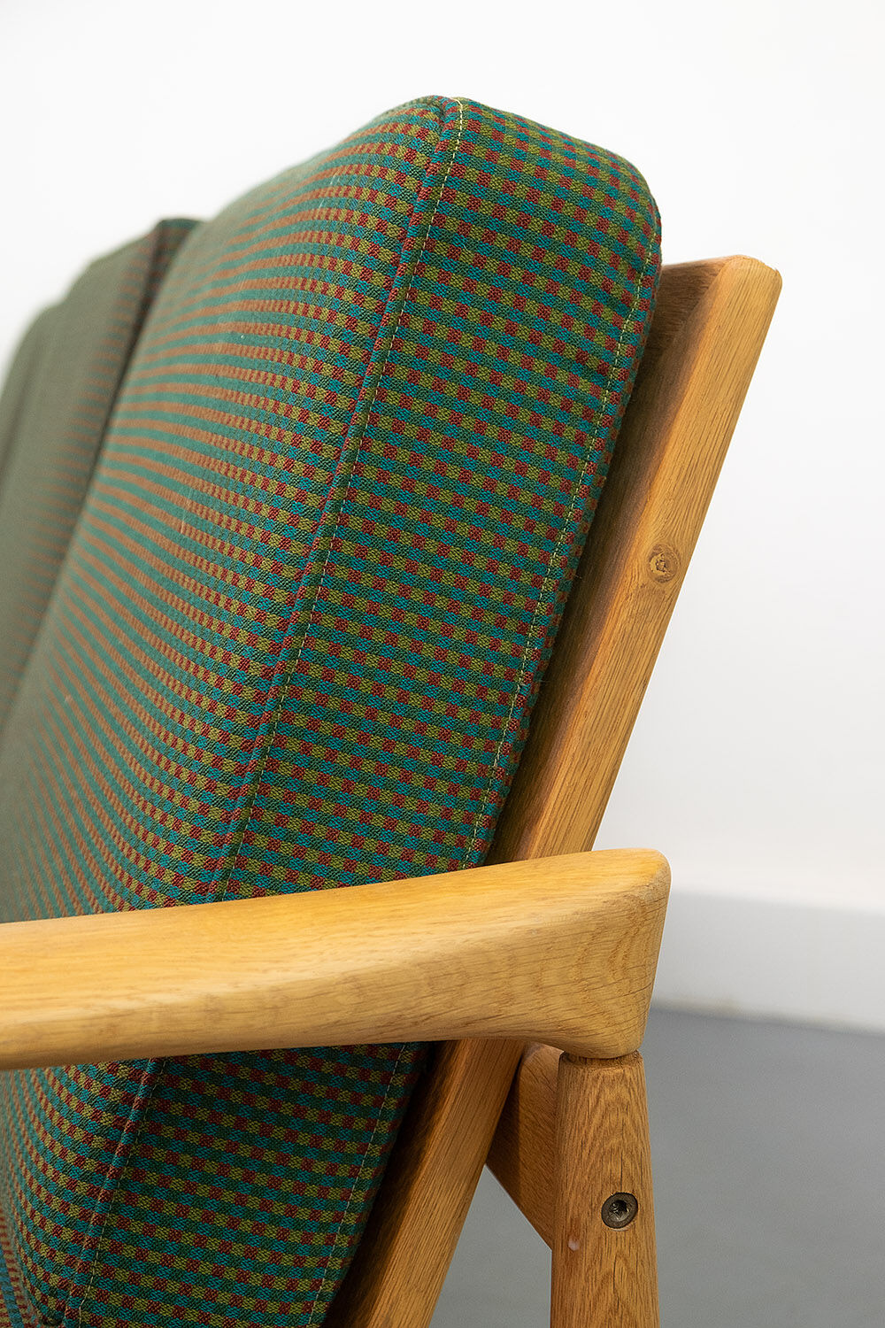 Vintage "Kolding" Sofa in Oak by Erik Wørtz for Ikea, 1960s